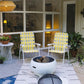 Novogratz Poolside Gossip, Priscilla Folding Chairs, 2-Pack, Yellow - Yellow - 2-Pack