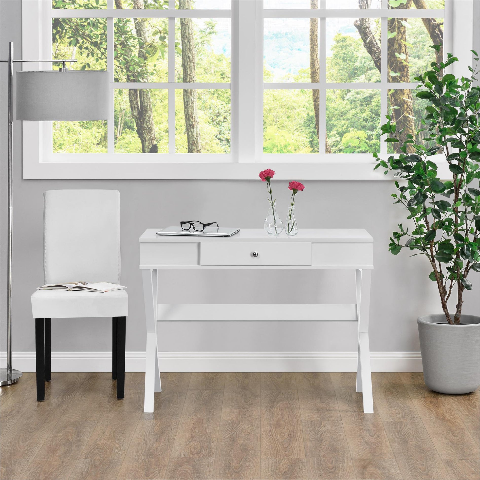 Paxton Campaign Desk - White