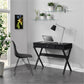 Paxton Campaign Computer Desk, Black - Black