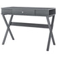 Paxton Campaign Desk - Graphite Grey