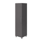 Camberly 60" Tall Storage Cabinet with 4 Shelves and Adjustable Feet - Graphite Grey