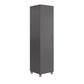 Camberly 60" Tall Storage Cabinet with 4 Shelves and Adjustable Feet - Graphite Grey