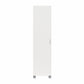Basin 60" Tall Storage Cabinet with 4 Shelves and Adjustable Feet - White