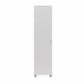 Basin 60" Tall Storage Cabinet with 4 Shelves and Adjustable Feet - Dove Gray