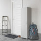 Basin 60" Tall Storage Cabinet with 4 Shelves and Adjustable Feet - Dove Gray