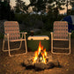 Novogratz Poolside Gossip, Priscilla Folding Chairs, 2-Pack, Rosewater - Rosewater - 2-Pack