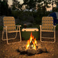 Novogratz Poolside Gossip, Priscilla Folding Chairs, 2-Pack, Yellow - Yellow - 2-Pack