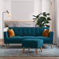 Gloria Sofa Sectional - Blue