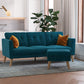 Gloria Sofa Sectional - Blue