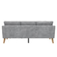 Gloria Sofa Sectional - Light Gray