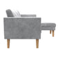 Gloria Sofa Sectional - Light Gray
