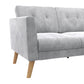 Gloria Sofa Sectional - Light Gray