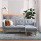 Gloria Sofa Sectional - Light Gray