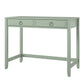 Her Majesty 2 Drawer Writing Desk, Pale Green - Pale Green