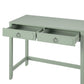Her Majesty 2 Drawer Writing Desk, Pale Green - Pale Green