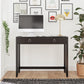 Her Majesty 2 Drawer Writing Desk, Black - Black