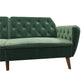 Tallulah Memory Foam Futon - Light Green