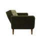 Tallulah Memory Foam Futon - Green