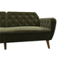 Tallulah Memory Foam Futon - Green