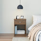 Ellywn Nightstand with Drawer - Saint Walnut