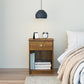 Ellywn Nightstand with Drawer - Bank Alder