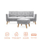 Gloria Sofa Sectional - Light Gray