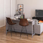 Franklin Painted Sofa Table / Extra Wide Desk with Foot Rest - Gray