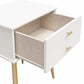 Little Seeds Valentina 1 Drawer Nightstand - White