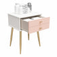 Little Seeds Valentina 1 Drawer Nightstand - Pale Pink