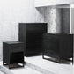 Monterey Nightstand, Black Oak - Black Oak