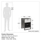 Monterey Nightstand - Graphite