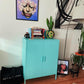 Cache 2 Door Metal Locker Storage Cabinet - Spearmint