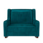 Baby Relax Hadley Upholstered Double Rocker Chair, Green Velvet - Green