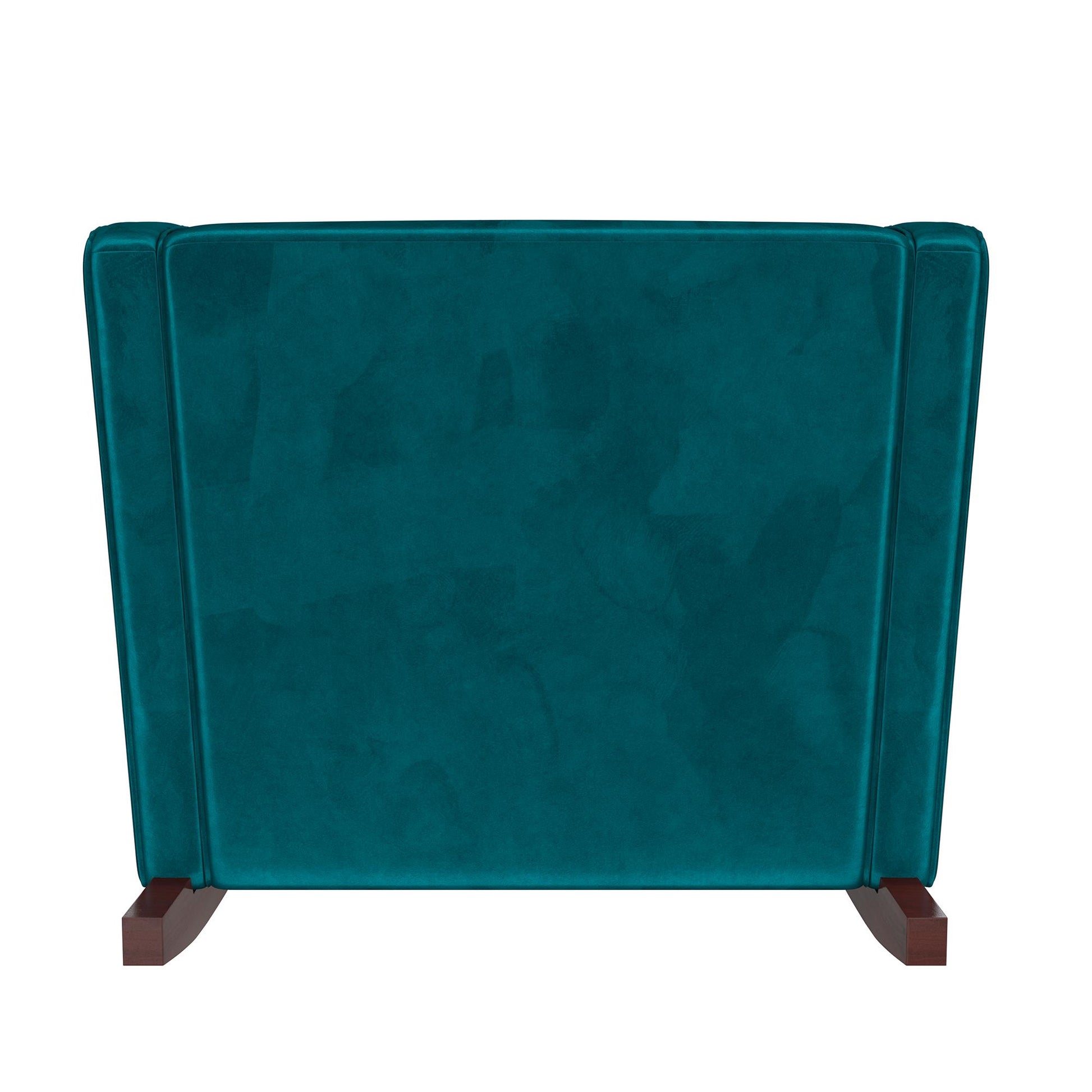 Baby Relax Hadley Upholstered Double Rocker Chair, Green Velvet - Green