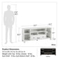 Brett TV Stand for TVs up to 64in - White