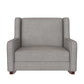 Hadley Double Rocker Chair Extra Wide for Complete Comfort - Taupe