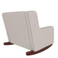 Hadley Double Rocker Chair Extra Wide for Complete Comfort - Beige