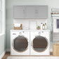 Basin Framed 54" Wall Cabinet - Dove Gray