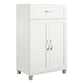 Lory Framed 2 Door/1 Drawer Base Cabinet - White