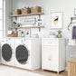 Lory Framed 2 Door/1 Drawer Base Cabinet - White