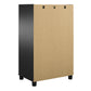 Lory Framed 2 Door/1 Drawer Base Cabinet - Black