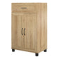 Lory Framed 2 Door/1 Drawer Base Cabinet - Natural