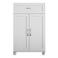 Lory Framed 2 Door/1 Drawer Base Cabinet - Dove Gray