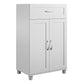 Lory Framed 2 Door/1 Drawer Base Cabinet - Dove Gray