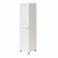 Lory Framed 60In Tall Storage Cabinet - White
