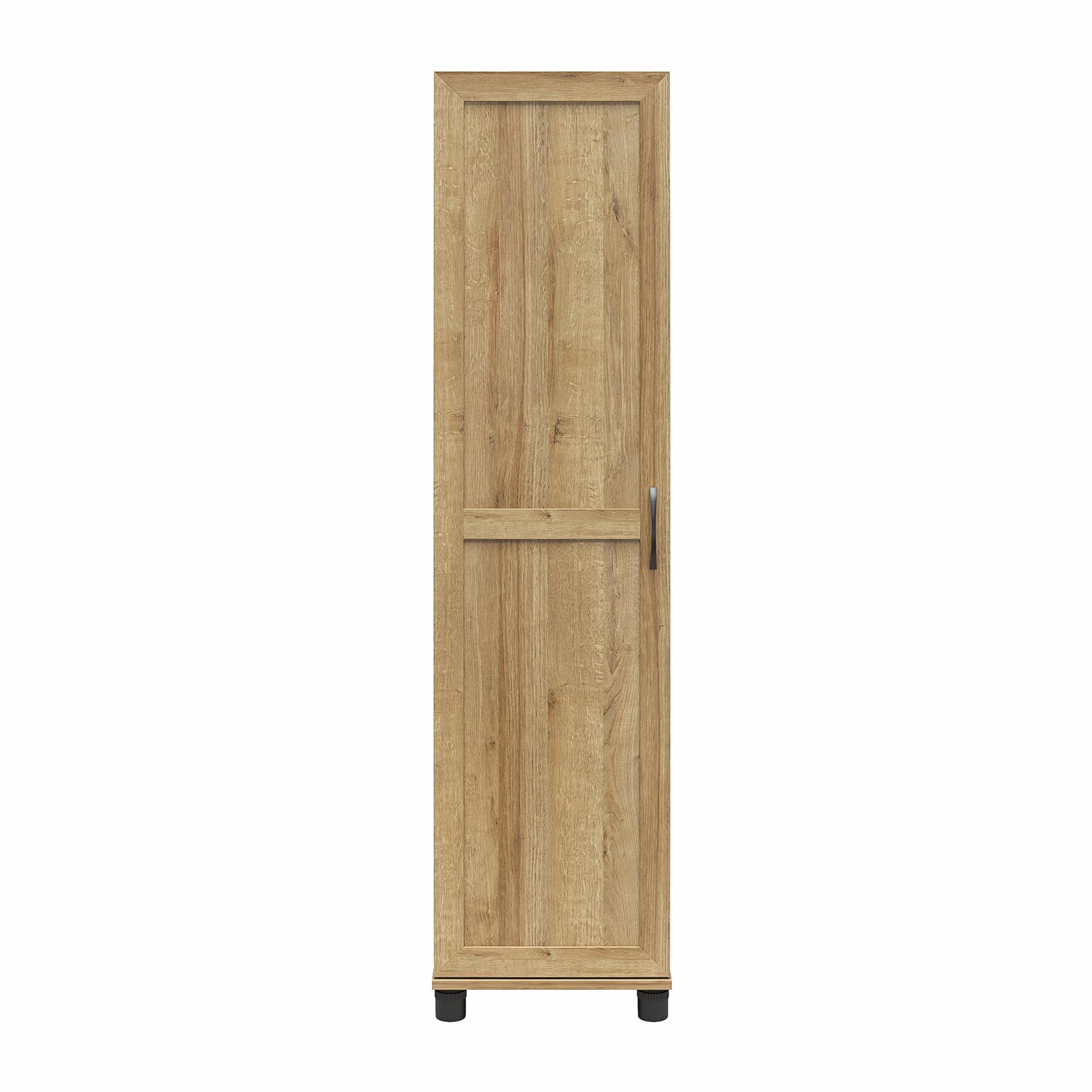 Basin Framed 60" Storage Cabinet - Natural