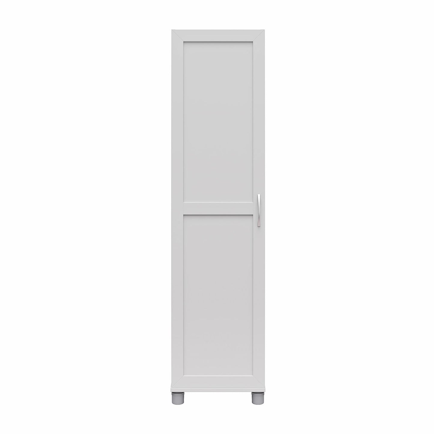 Basin Framed 60" Storage Cabinet - Dove Gray