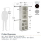 Systembuild Evolution Closet Storage System, Espresso - Espresso