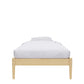 DHP Lorriana Wood Platform Bed, Twin Size, Natural - Natural - Twin