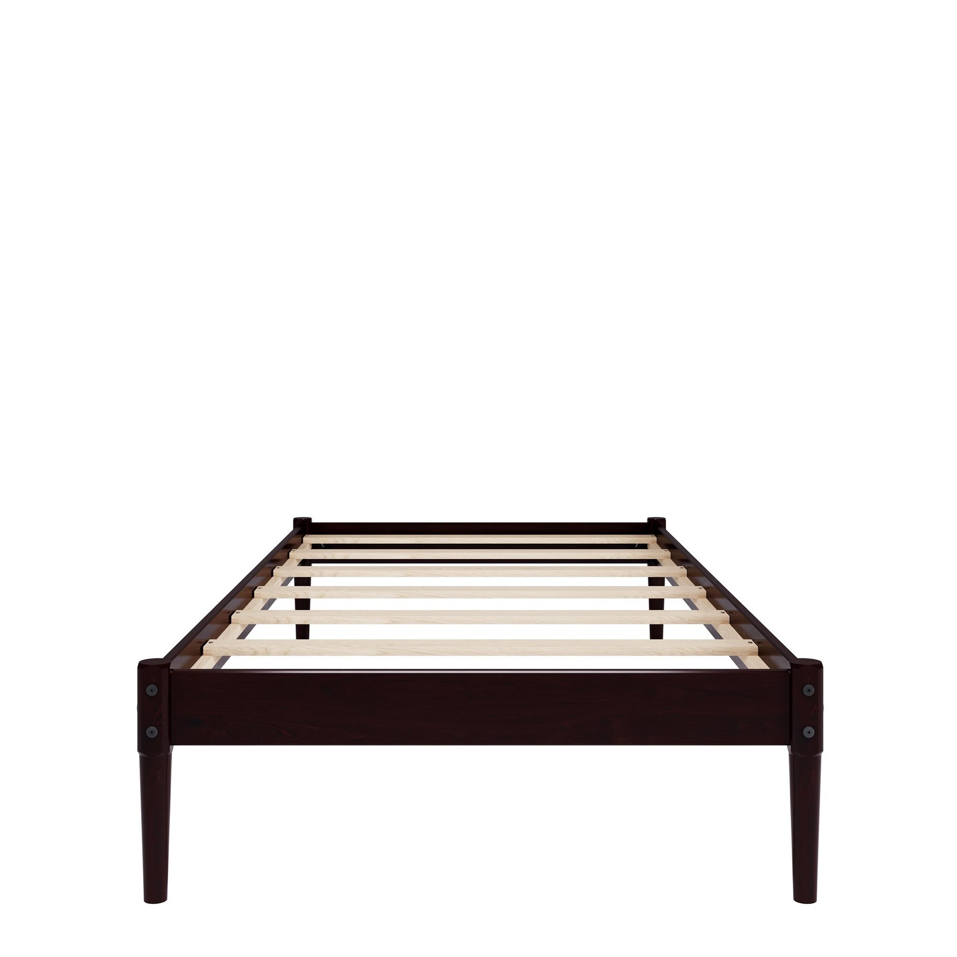DHP Lorriana Wood Platform Bed, Twin Size, Espresso - Espresso - Twin
